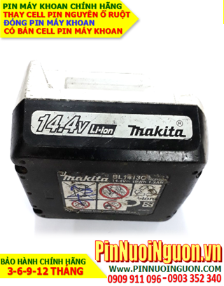Pin sạc Lithium 14.4v 1.3AH _Pin máy khoan Makita BL1413C (14.4v-1.3ah Li-Ion) _Thay CELL pin máy khoan Makita BL1413C (14.4v-1.3ah Li-Ion)